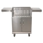supreme 550 stainless steel grill cart